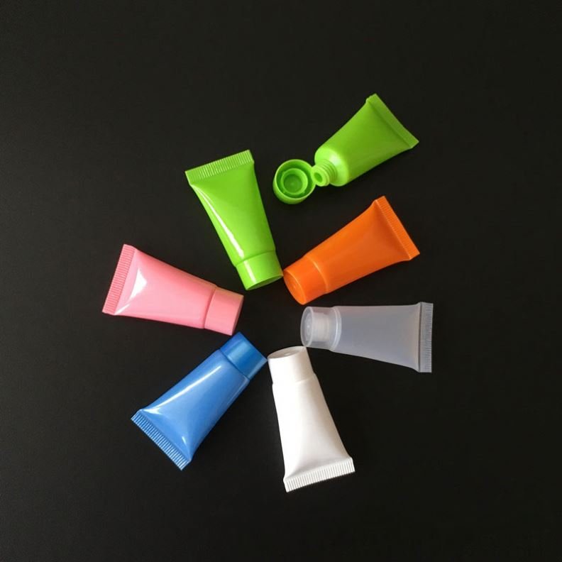 Wholesale 5ml Empty Plastic Mini Lotion Squeeze Tube For Cosmetic Packaging