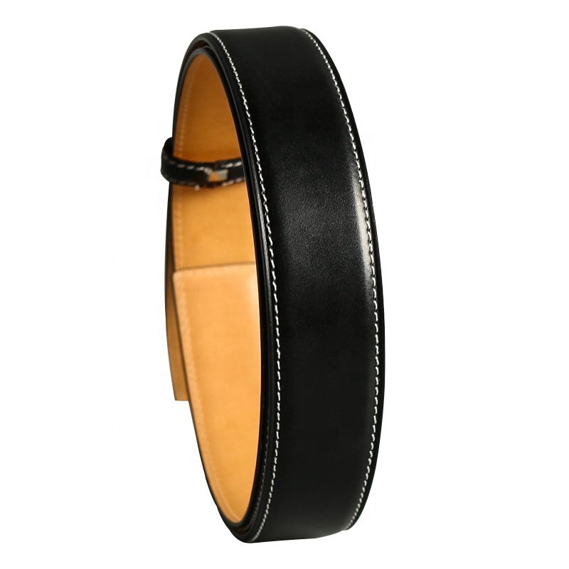 Factory Wholesale Price Your Brand Men Genuine Leather Belt Reversible Buckle Doublesided Belt Custom Design Men Belt