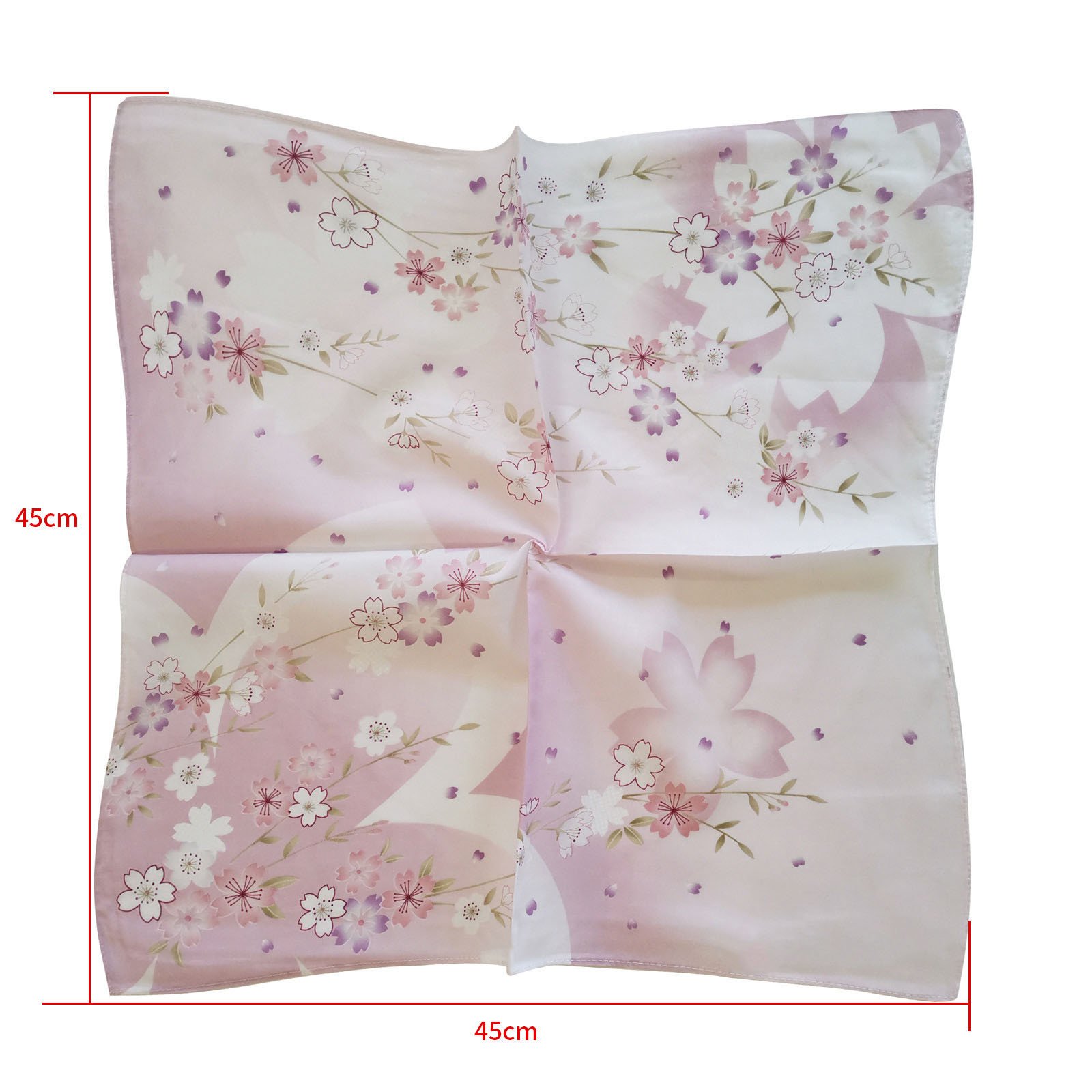 HZO-24123 Trendy style cheap floral flower printed design bandana cotton women handkerchief