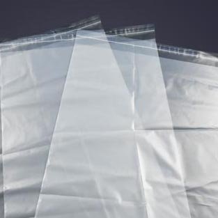 Frosted Biodegradable Self-Adhesive Bag Clothing Line Bags Clear Polybag Logo