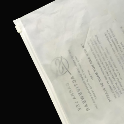 Frosted Biodegradable Self-Adhesive Bag Clothing Line Bags Clear Polybag Logo