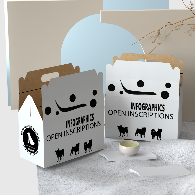Animal Transport Soy Ink Box Pet Carrier Cardboard Box Pets Carrier Carton Corrugated Durable Rigid Paper Box