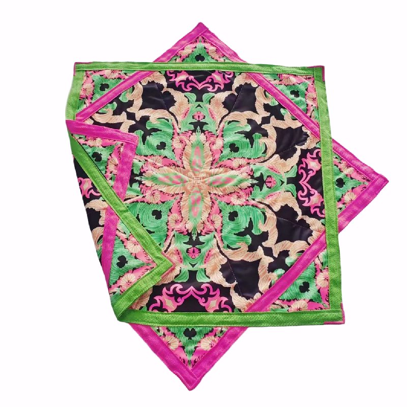 Uv Double-side Printing Dapo Star 28 Inch Handkerchief Flowstar Spin Toys Flyper For Music Party