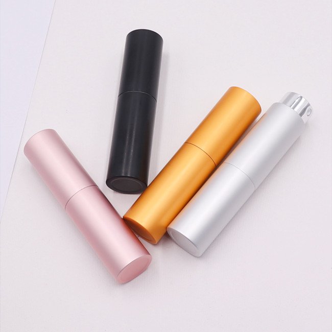 5ml 8ml Mini Perfume Atomizer Refillable Perfume Bottles Travel Sized Aluminum Perfume Atomizer Spray Bottle