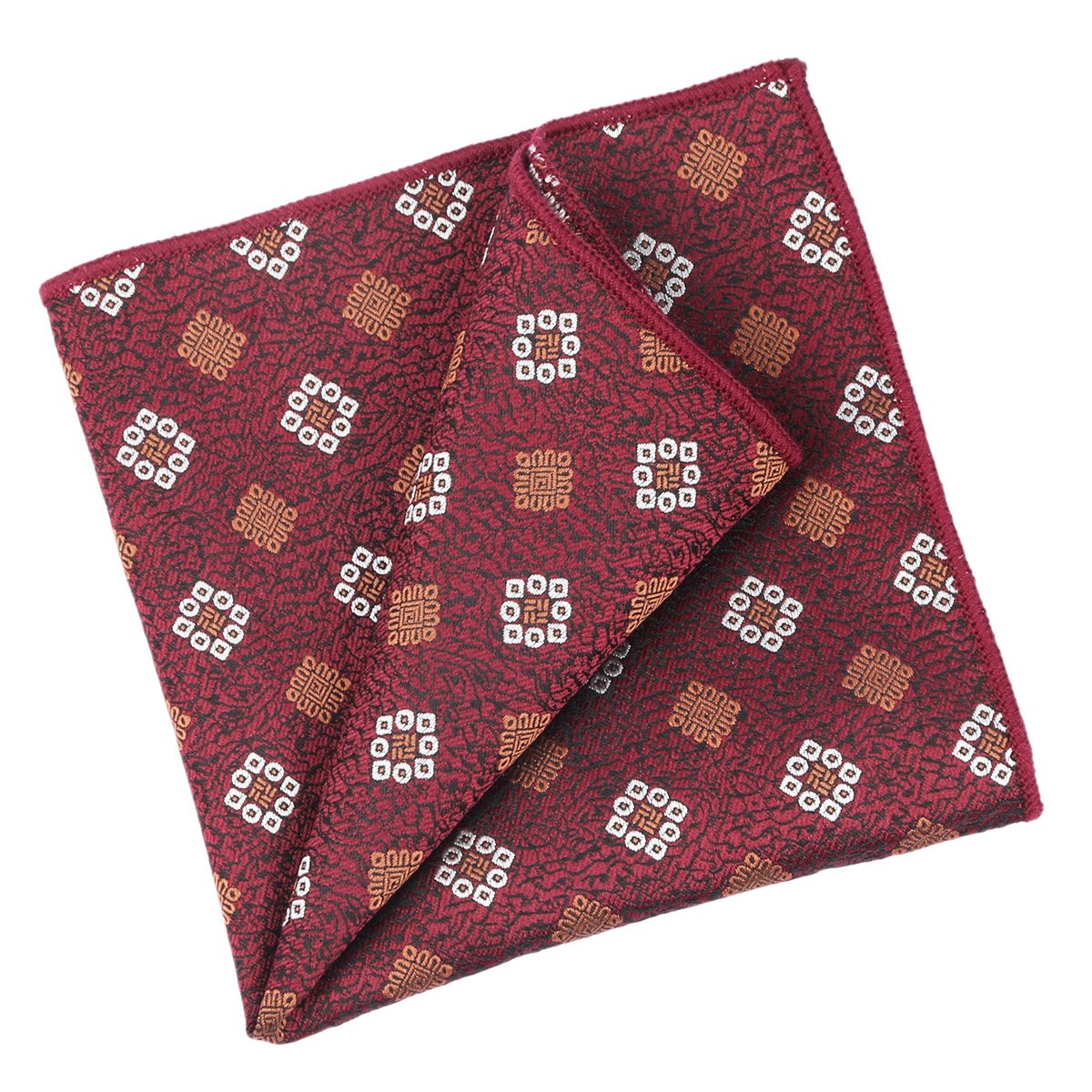High Quality Handkerchief Scarves Business Suit Floral Striped Hankies Casual Mens Pocket Square Custom