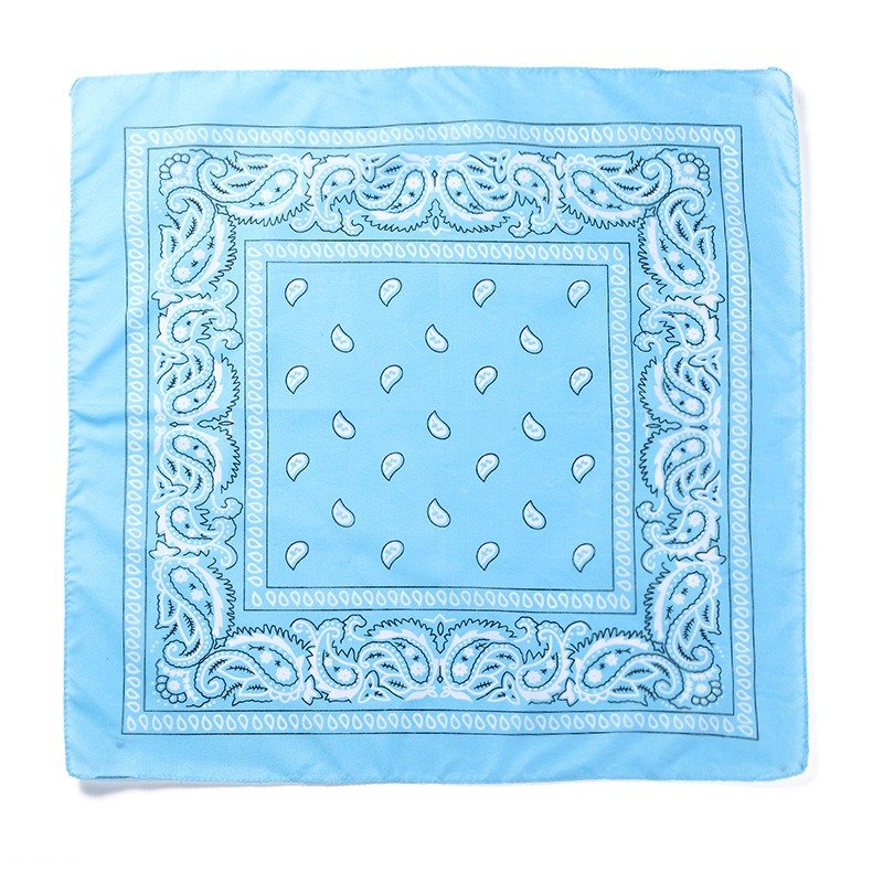 2025 custom Bandanas Unisex Paisley Bandanas Bulk Multi-Purpose Headband Cowboy Head Wrap Scarf for Women Men Boys Girls