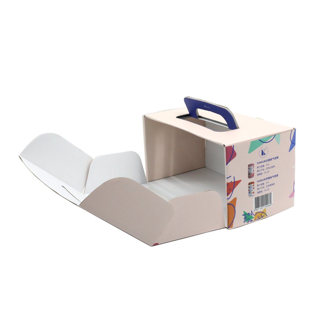 Wholesales Kraft color Box For Packing Boxes Fancy Packaging Mailer Box with Handle