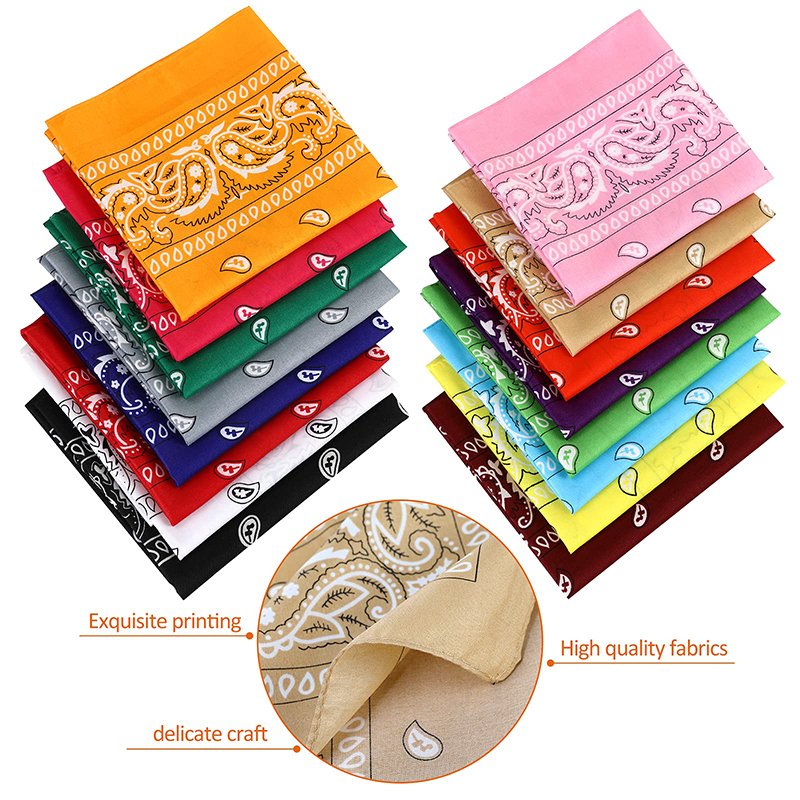 custom dog bandanna printed classic custom bandana logo cotton bandana custom design multifunctional bandana colourful