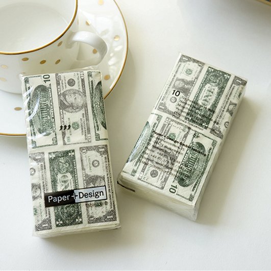 customized logo soft MINI handkerchief facial tissue