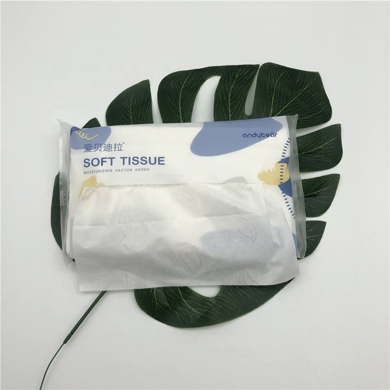 customized logo soft MINI handkerchief facial tissue