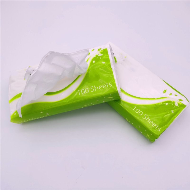 customized logo soft MINI handkerchief facial tissue