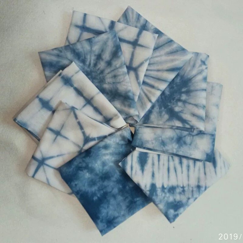 Multi size 100% cotton handkerchief lockrand pure cotton plain white bandana for DIY drawing handwokd graffiti tie-dye printing