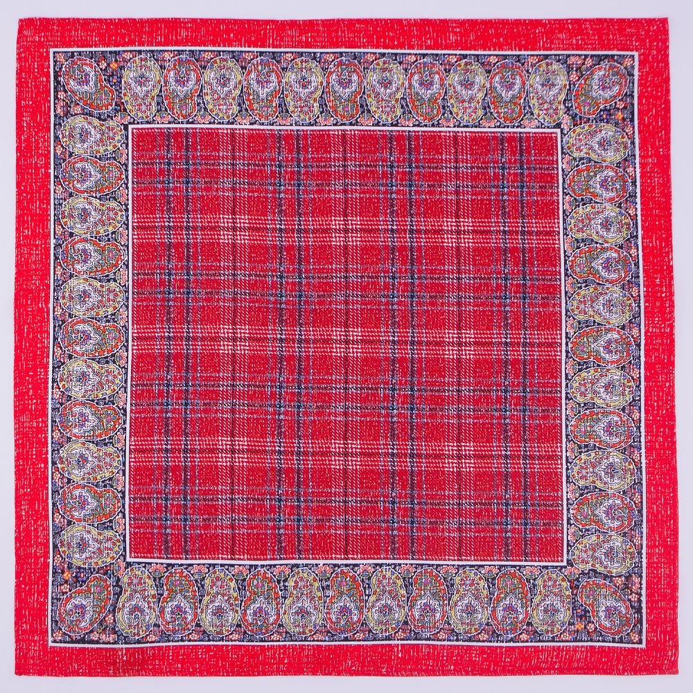 2024 Hot Selling Wholesale OEM Service Handkerchief High Quality Low Price Screen Printing Pure Silk Pocket Squares For Men