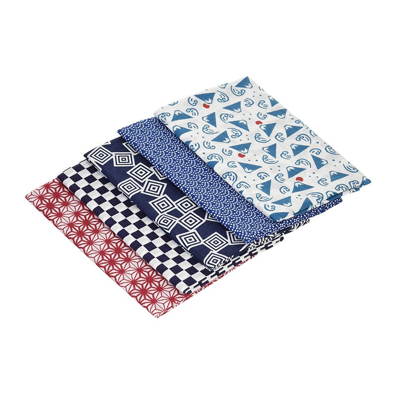 Promotional High Quality Cheap Sublimation Cotton Printed Cloth Fabric Custom Traditional Japanese Style Towel Tenugui
