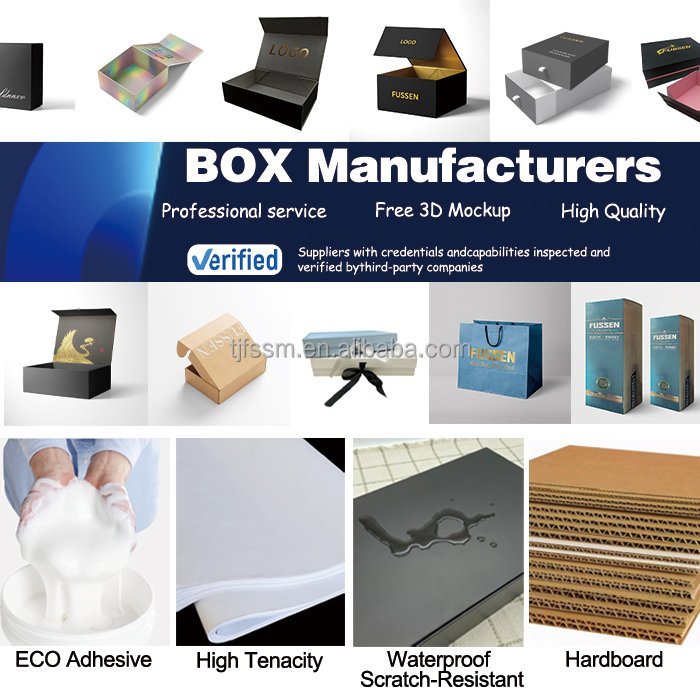 Custom Box Size logo any design series printed boxes your gift paper box with insert lining personal care packaging