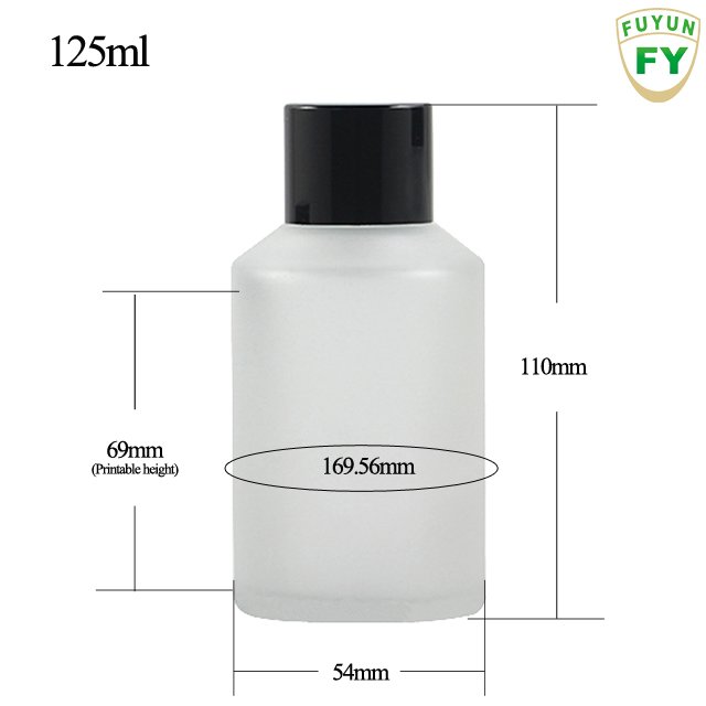 Fuyun In stock Cosmetic 15ml/30ml/60ml/125ml/200ml Cream Glass Skincare Bottles