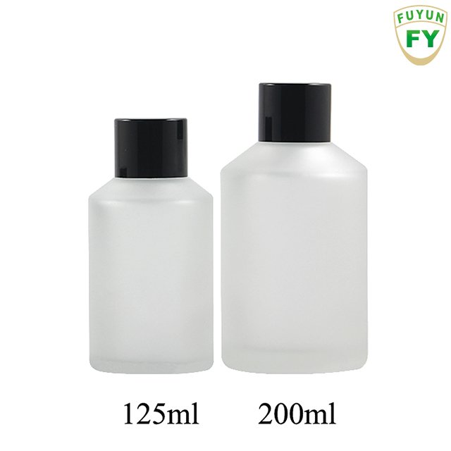 Fuyun In stock Cosmetic 15ml/30ml/60ml/125ml/200ml Cream Glass Skincare Bottles