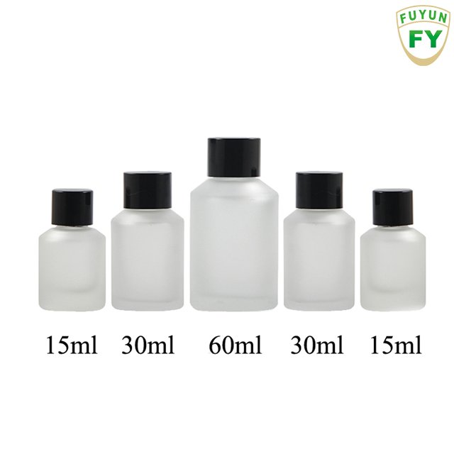 Fuyun In stock Cosmetic 15ml/30ml/60ml/125ml/200ml Cream Glass Skincare Bottles