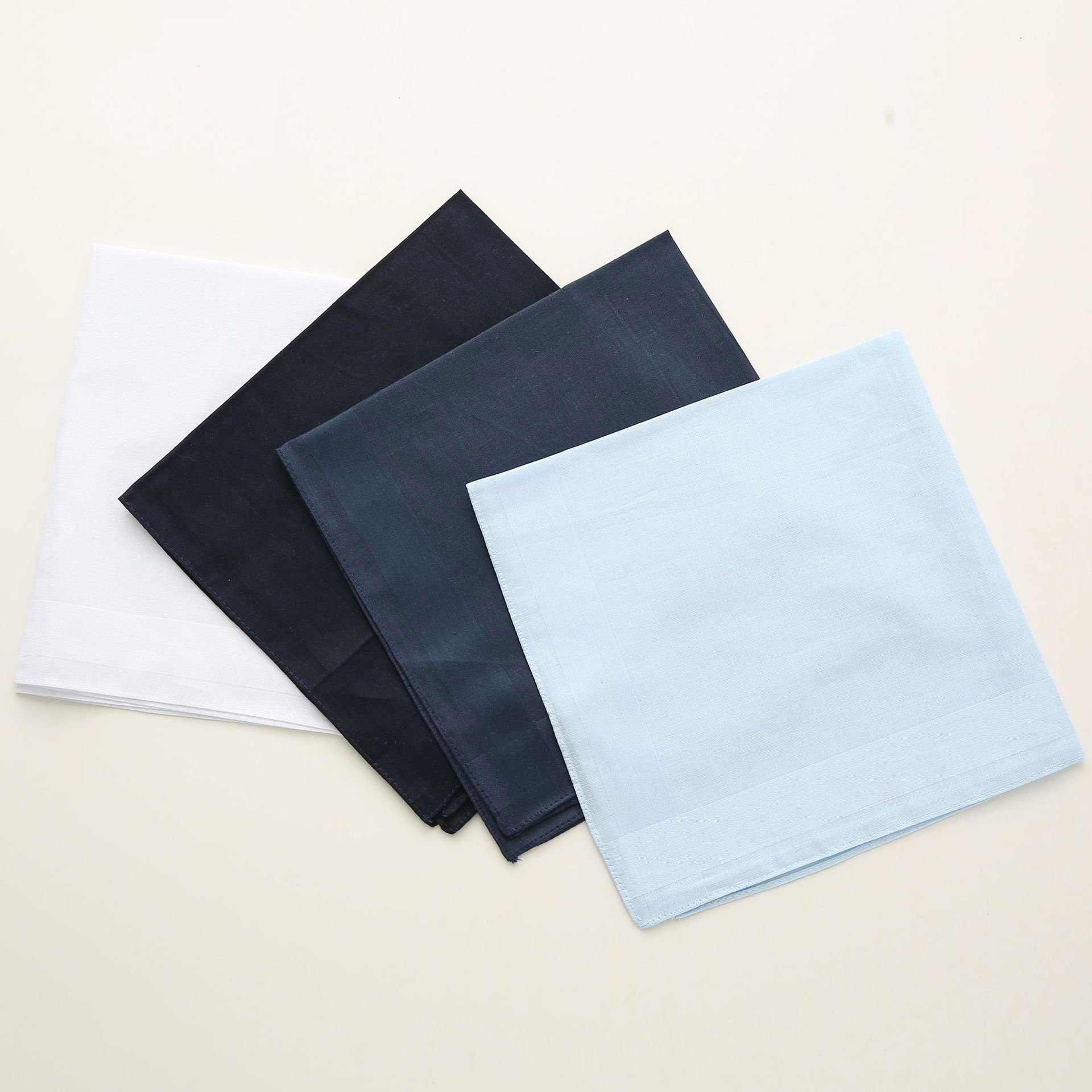 High quality 100% cotton custom printing pockethandkerchiefs