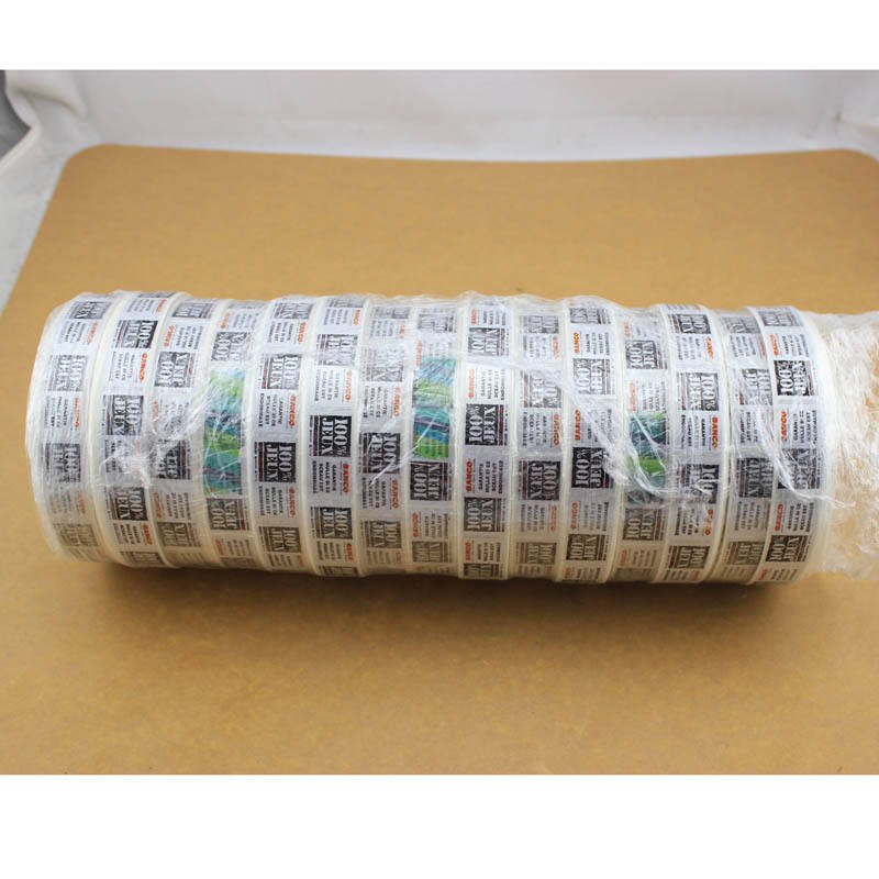 Custom Printing Mobile Phone Computer Packing Security Thread Paper One Time Use Void Sticker Label