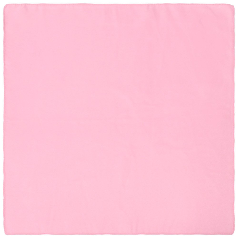 Polyester Solid Color Headscarf Sports Outdoor Cycling Plain Handkerchief Sweat Absorption Square Scarves