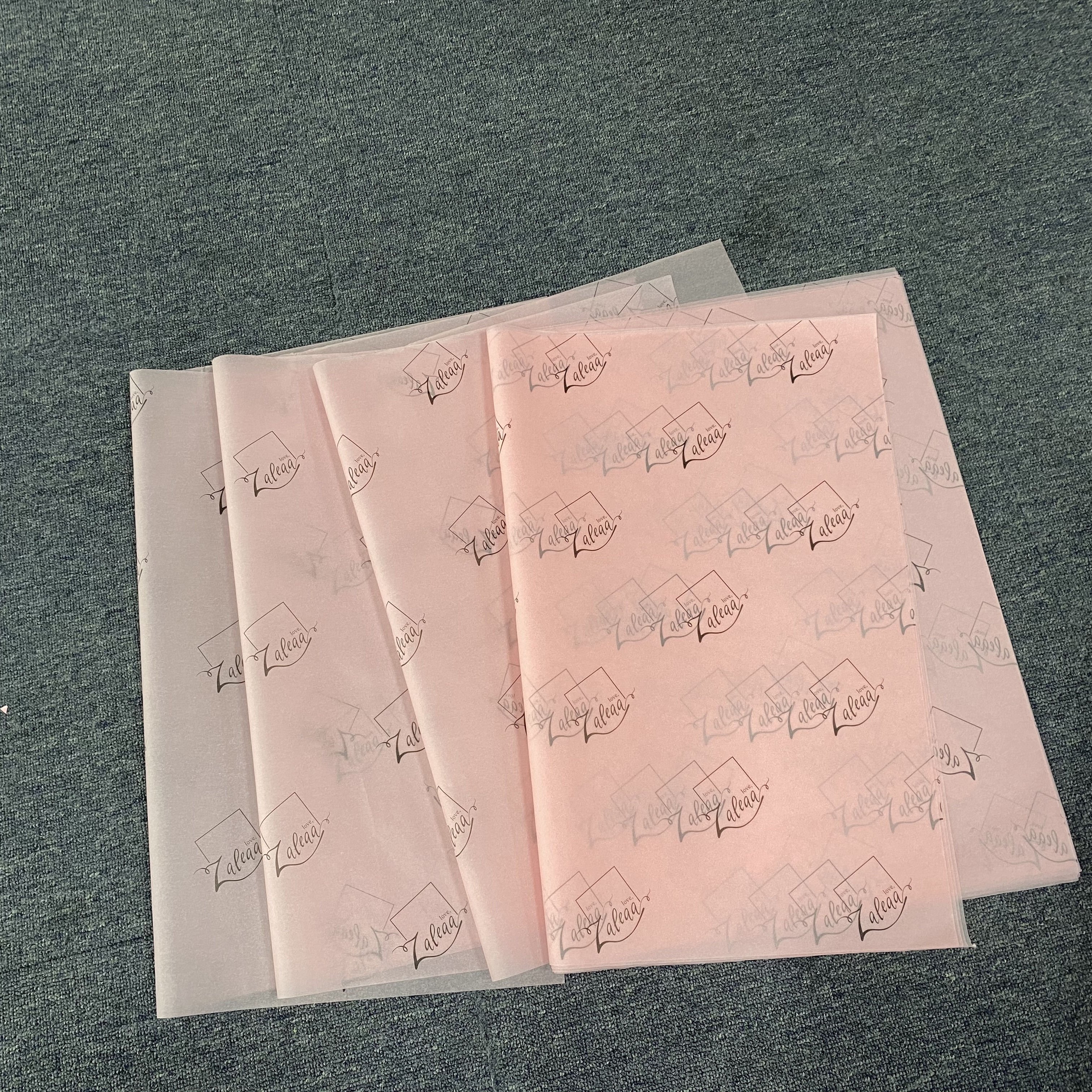 Chic Korean Designer Brand Logo Bouquet Wrapping: Waterproof Plastic Paper for Florists Elevate Your Floral Gift Packaging