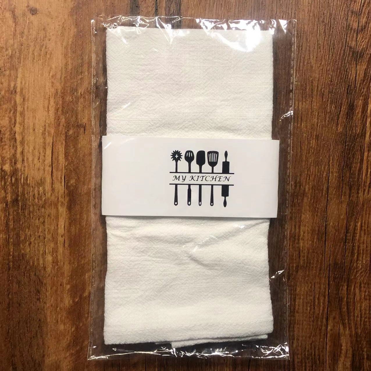 Custom Printed Personalized Linen hankies cotton embroidered small handkerchief White for women wedding