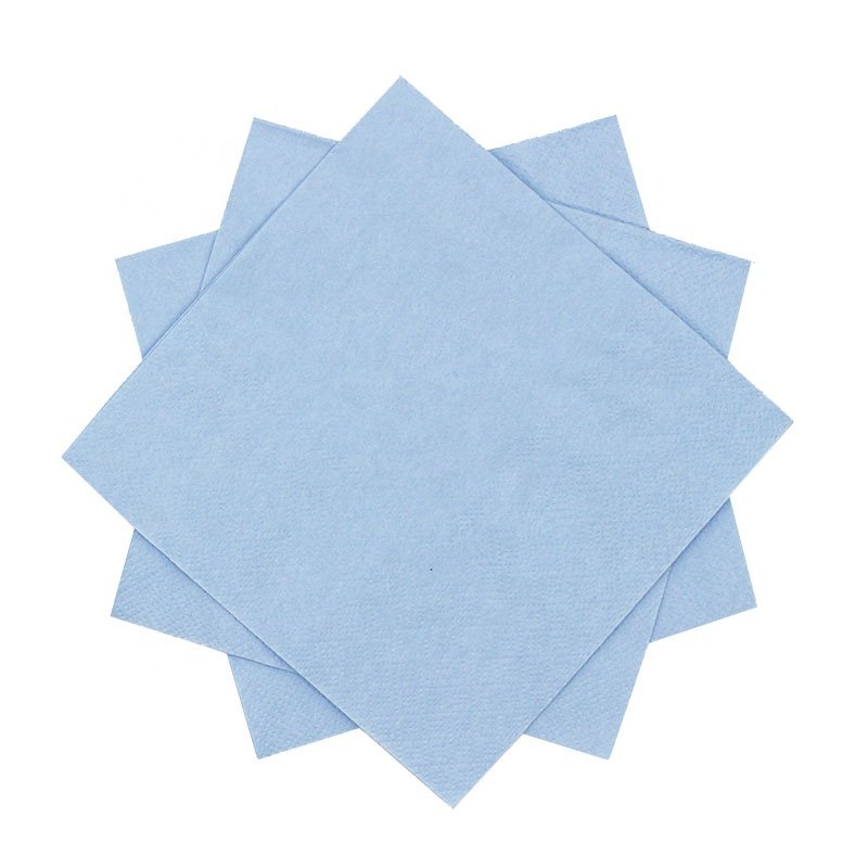 Customized Printed Logo Paper Tissue Serviettes Birthday Paper Handkerchiefs 2 Ply Cocktail Napkins for Wedding, Restaurant