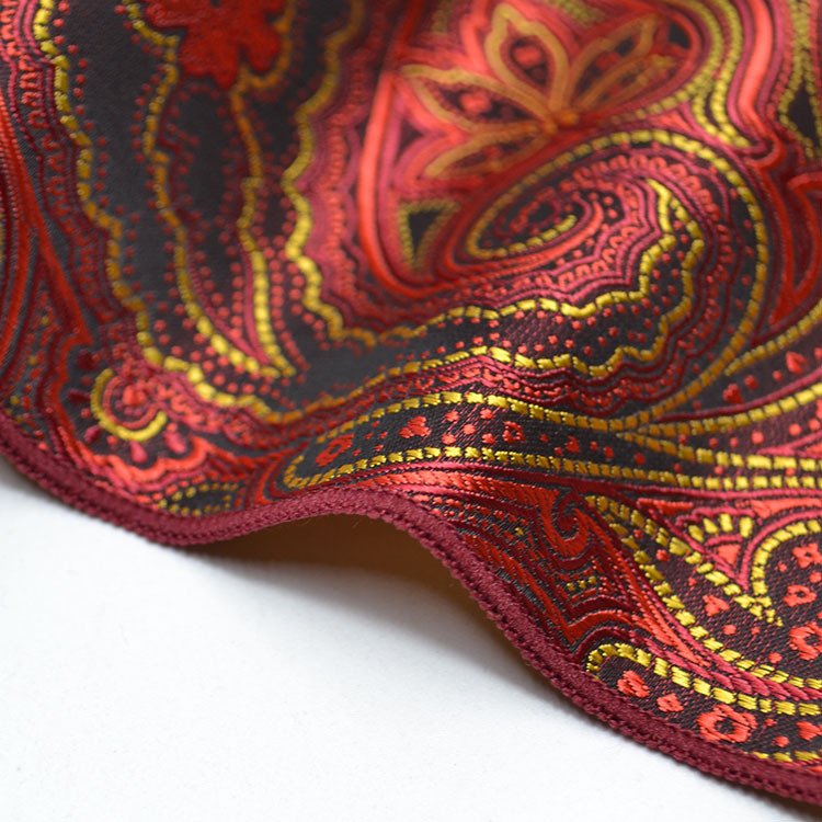 BSBH Pocket Square Men's Suit Handkerchief Ethnique Bandanas