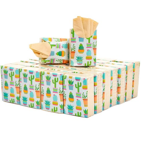 Mini pack soft facial handkerchief paper face pocket custom logo tissues