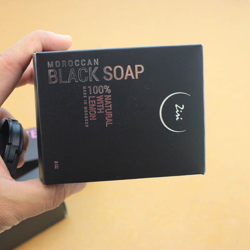 Low MOQ Custom Logo black custom soap box paper packaging boxes , paper box