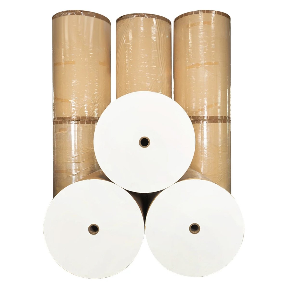 Customized White Big Roller Polymer Paper Silicone Coated Release Paper