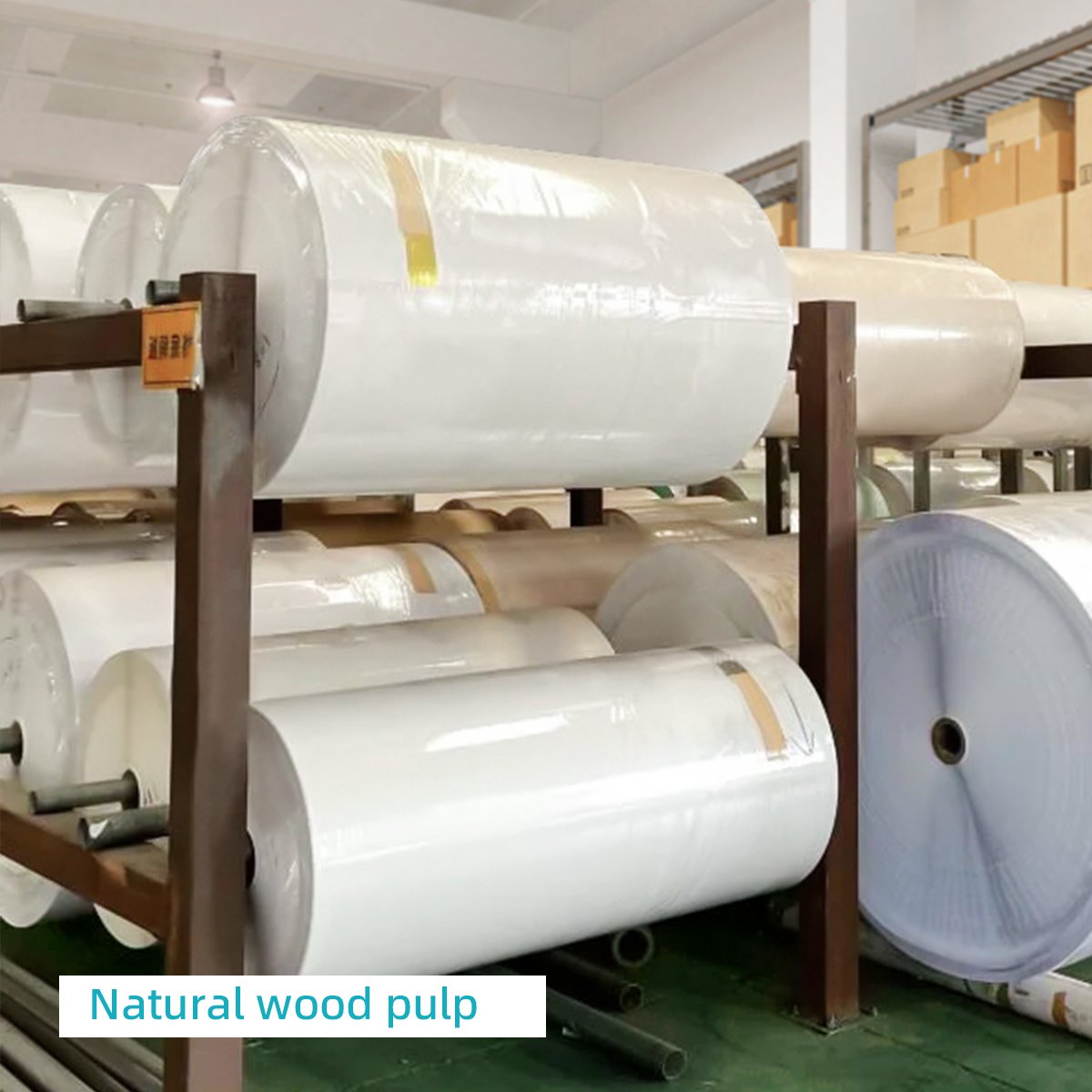 Customized White Big Roller Polymer Paper Silicone Coated Release Paper