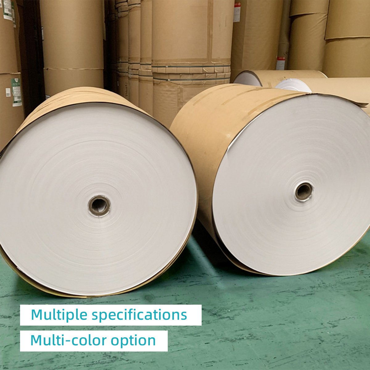 Customized White Big Roller Polymer Paper Silicone Coated Release Paper