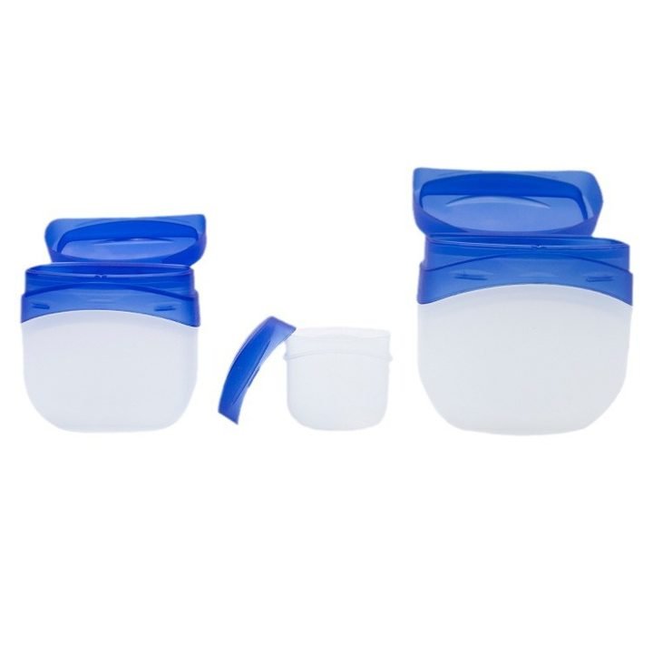 7g/50g/100g customized logo empty plastic personal skin care cosmetic vaselin cream jar
