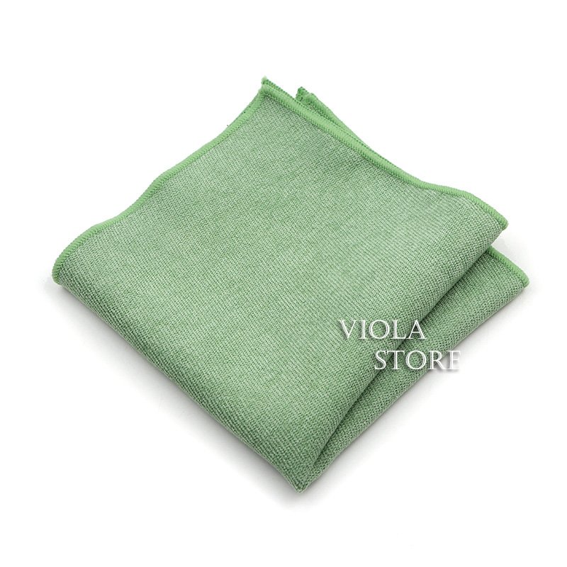 Super Soft Cotton Corduroy Solid Hankie Colorful Handkerchief Pink Men Wedding Pocket Square Stylish Gift Party Autumn Accessory