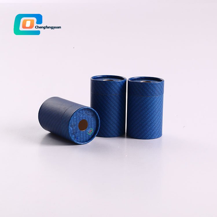 Customized Toilet Holder Cylinder Packaging Box Round Canned Tissues Cardboard Car Tissue Telescopic Paper Tube