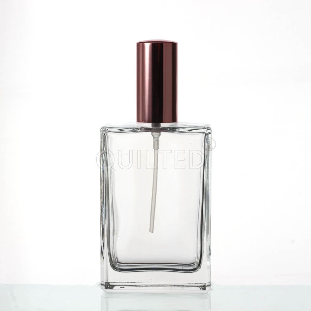 High Quality 100ml Empty Perfume Glass Bottles With Pump