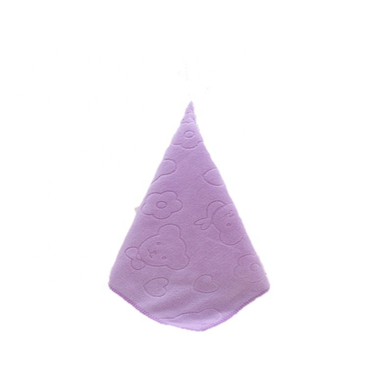 Microfiber Embossed Dishwashing Square Household Handkerchief Small Towel 30cm 1.2inch