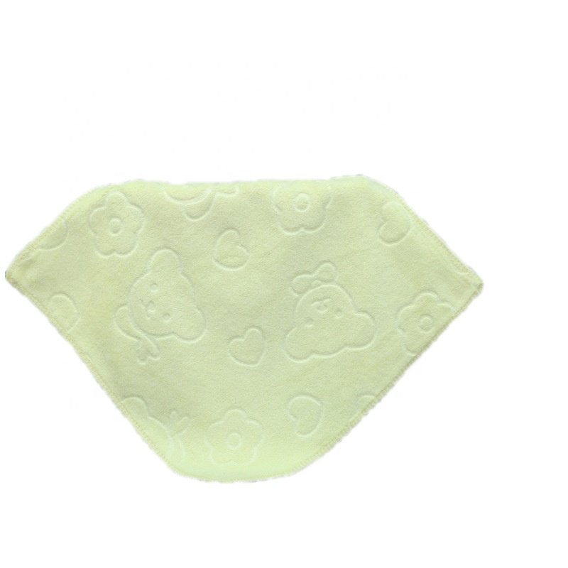 Microfiber Embossed Dishwashing Square Household Handkerchief Small Towel 30cm 1.2inch