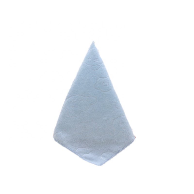 Microfiber Embossed Dishwashing Square Household Handkerchief Small Towel 30cm 1.2inch