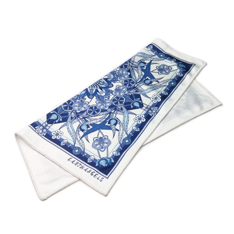 Custom microfiber handkerchief hanky pocket cloth