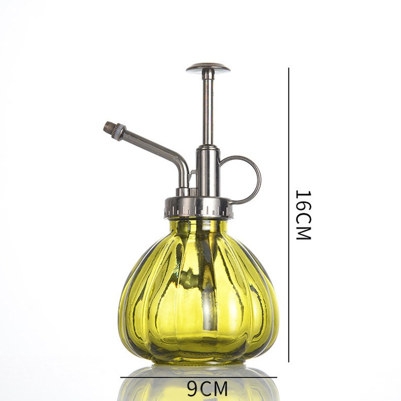 High Quality 15ml Glass Spray Bottle High Pressure Pump Shape Gloss Finish Water Use ABS/PP Screen Printed Screw Cap Flowers