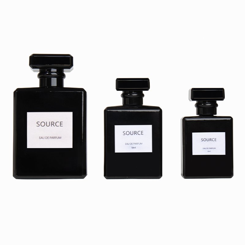 Wholesale 30ml 50ml 100ml Custom Made Empty Perfume Bottle Fragrance Flat Perfume Bottle Refillable Perfume Glass Bottle