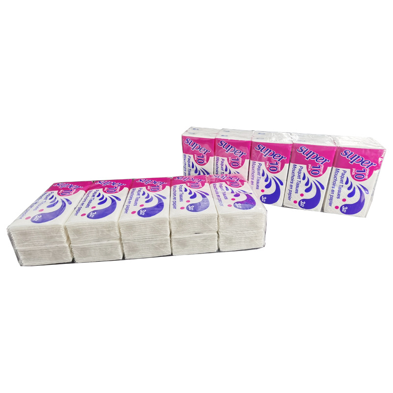 Mini Pocket 4ply Custom Printing Handkerchief Paper Pocket Facial Tissue Wholesalers