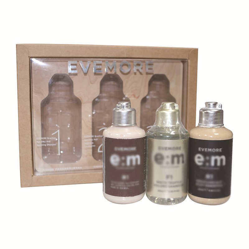 New Product Recommendation Cosmetic Storage Box Bath Gel Portable Travel Suit Folding Packaging Kraft Paper Box
