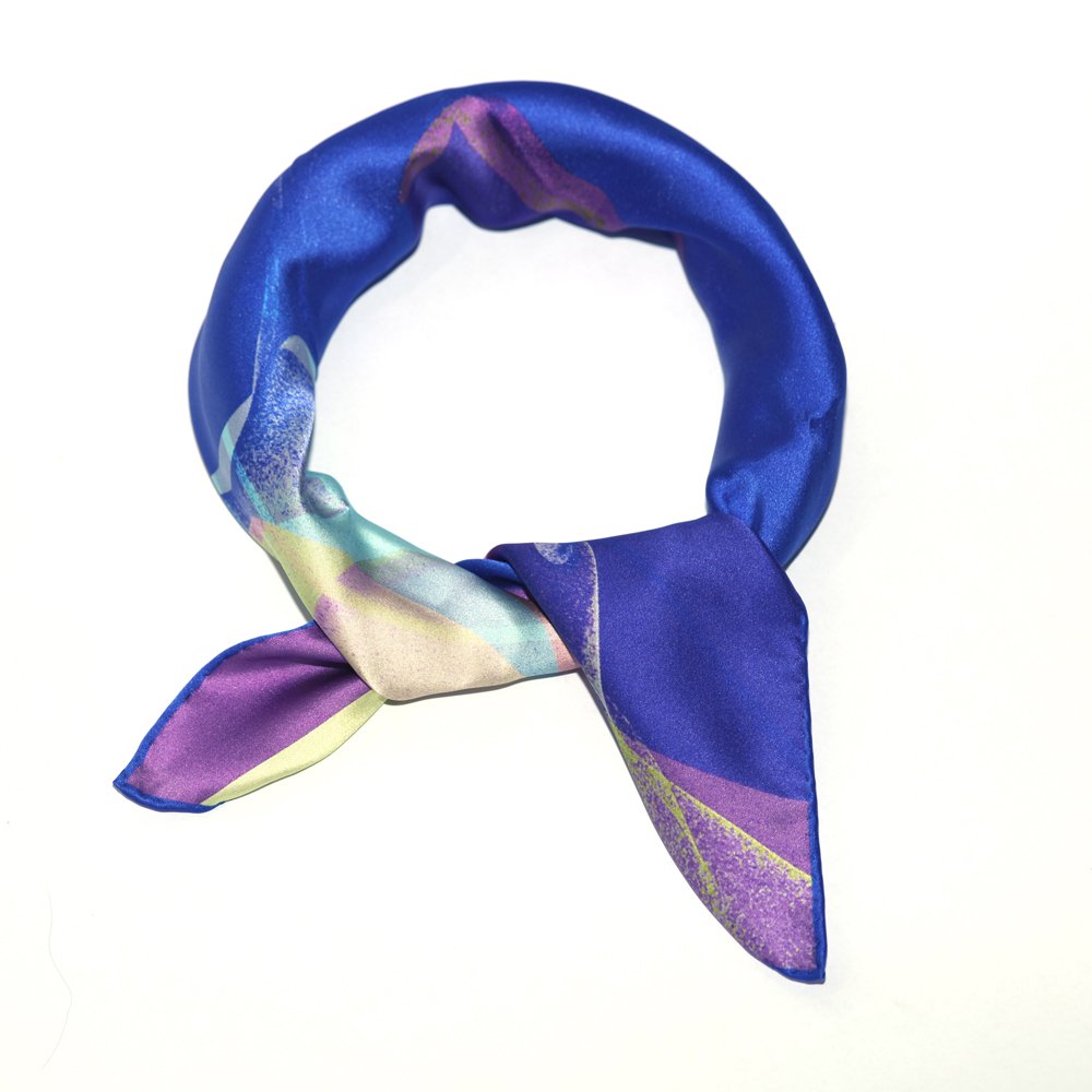 Original Designer Printed 53*53cm Silk Scarves Women's Handkerchiefs Printed Shawl Scarves