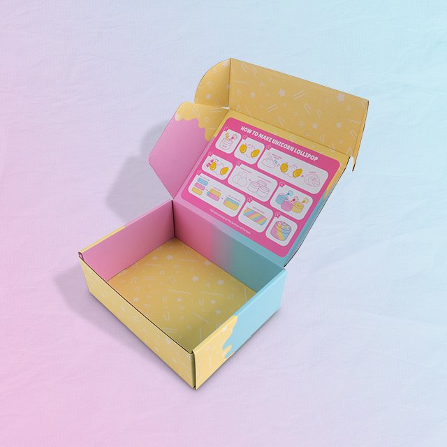 custom luxury makeup set gift pink box packaging,wholesale corrug shipping carton color box package aircraft mailer with logo