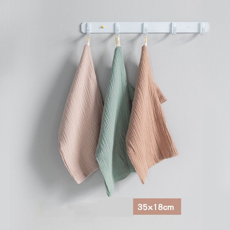 Baby four-layer gauze 100% cotton small square towel saliva towel face towel baby feeding handkerchief