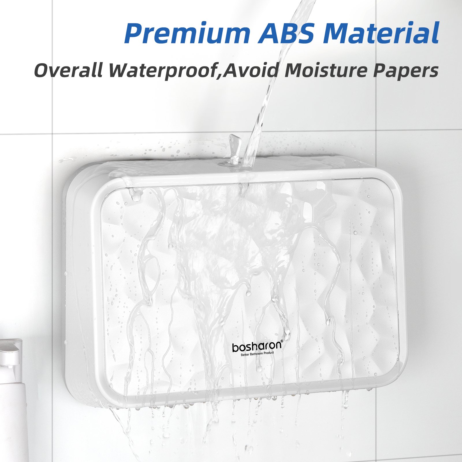 Restaurant OEM Multifold handkerchief Holder Toliet Tissue Box plastic manual Paper Towel Dispenser napkin wall mount dispenser